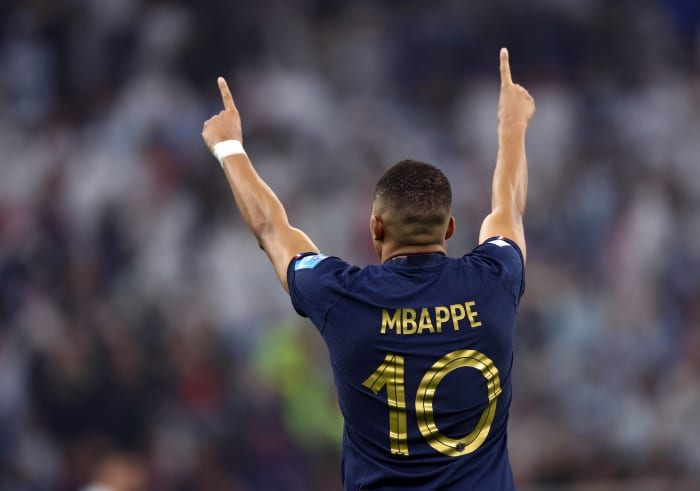 Kylian Mbappe no.10